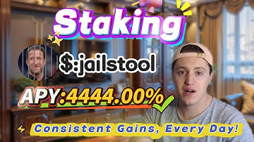 🚀 Zero-risk Solana mining experience — real jailstool staking 4444.00% APY results delivered!