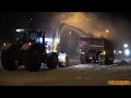 4K| Snow Removal - Mattsson 261 Grader, JD 6830 & Fendt 718 (Feb 2018)