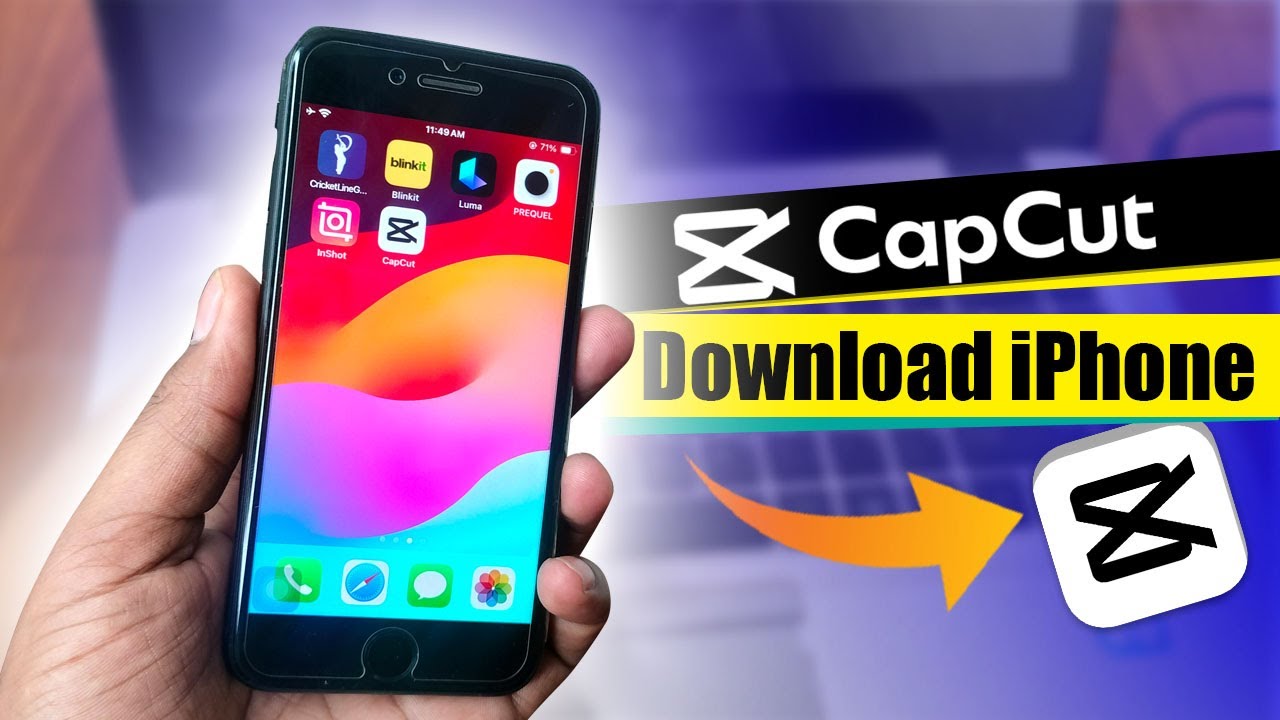 CapCut iPhone Download App Store 2024 Capcut App - YouTube