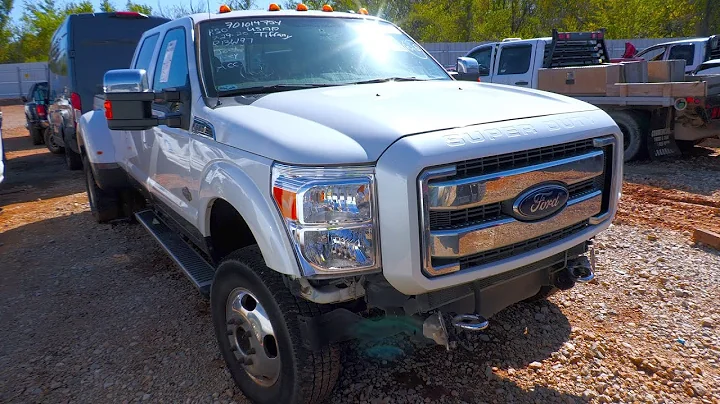 Copart Walk Around and Live Bidding + 2013 Ford F350 10-12-21