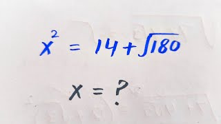 A Nice Olympiad Square Root Problem || How to Solve