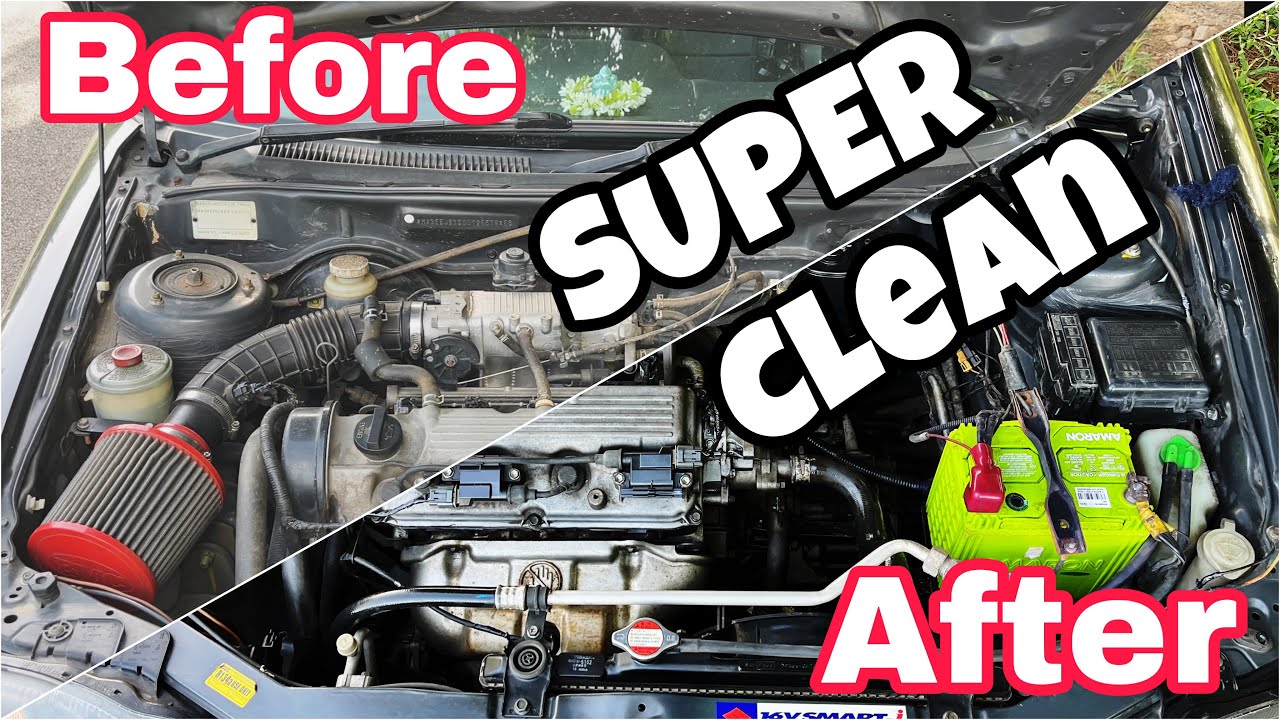 How to SUPER CLEAN your Engine Bay at Home | Aarnav Chaudhary - YouTube