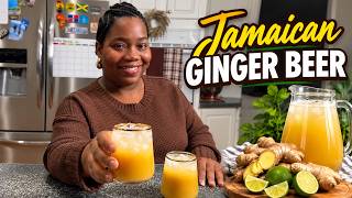 How to Make STRONG Jamaican Ginger Beer  | Homemade Ginger Beer Recipe