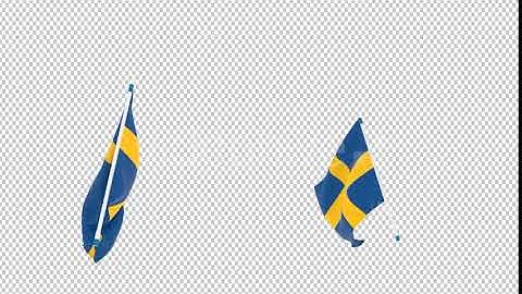 Flag Transition - Sweden | Motion Graphics - Envato elements