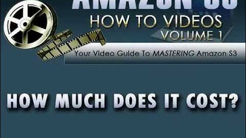 Video 2: How Much Does Amazon S3 Cost