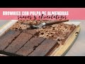 Cómo hacer brownies con pulpa de almendras