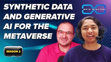 Synthetic Data and Generative AI for the Metaverse | Meta Minutes S2 E4