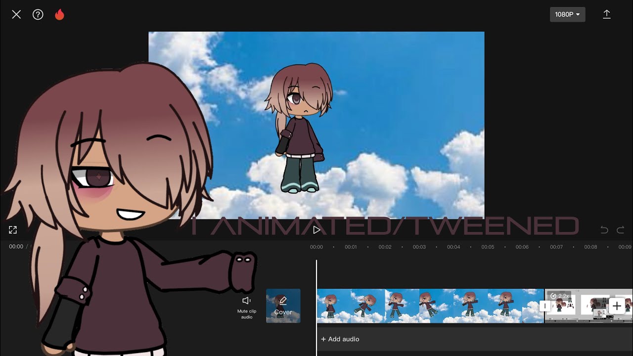 I animated/tweened with Gacha Life! - YouTube