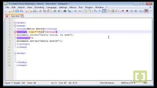 Front End Development Javascript (Basics): 102 External Scripts