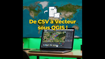 Transformer un fichier CSV en fichier vectoriel sur QGIS