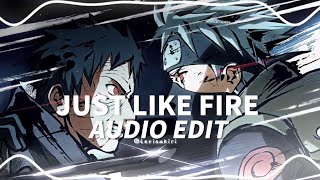 Just Like Fire - P!nk (edit audio) No one can be just like me any way