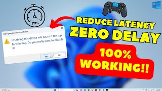 Reduce your Latency DRAMATICALLY with this SIMPLE TRICK in 2024!