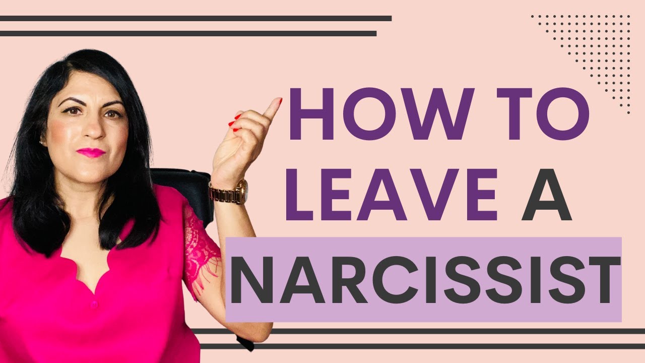 How to leave a narcissist - YouTube