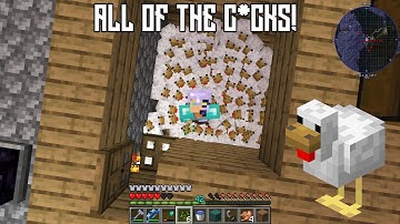 ALL OF THE C*CKS!  | NEW RPG ORIGINS MINECRAFT SERVER! | Part 4