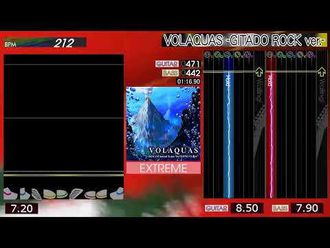 GITADORA / VOLAQUAS -GITADO ROCK ver.- - EXTREME (GITADORA HIGH-VOLTAGE)
