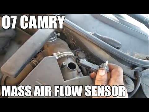 How to Replace Mass Air Flow Sensor 2007 Toyoya Camry