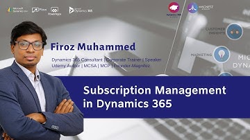 Subscription Management in Dynamics 365