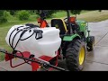 Fimco 60 gallon PTO sprayer installation.