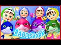 NEW Baby Shark Doo Doo, ABC Song, A Ram Sam Sam, Kids Songs &amp; Nursery Rhymes | Banana Cartoon (ASL)