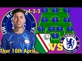 Clash of Titans: Chelsea vs Legia Warsaw Predicted XI–UFEA Conference League Quarter-Final Showdown!