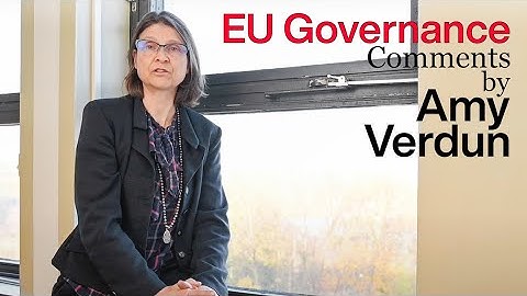 History of the EU: Comments by Amy Verdun