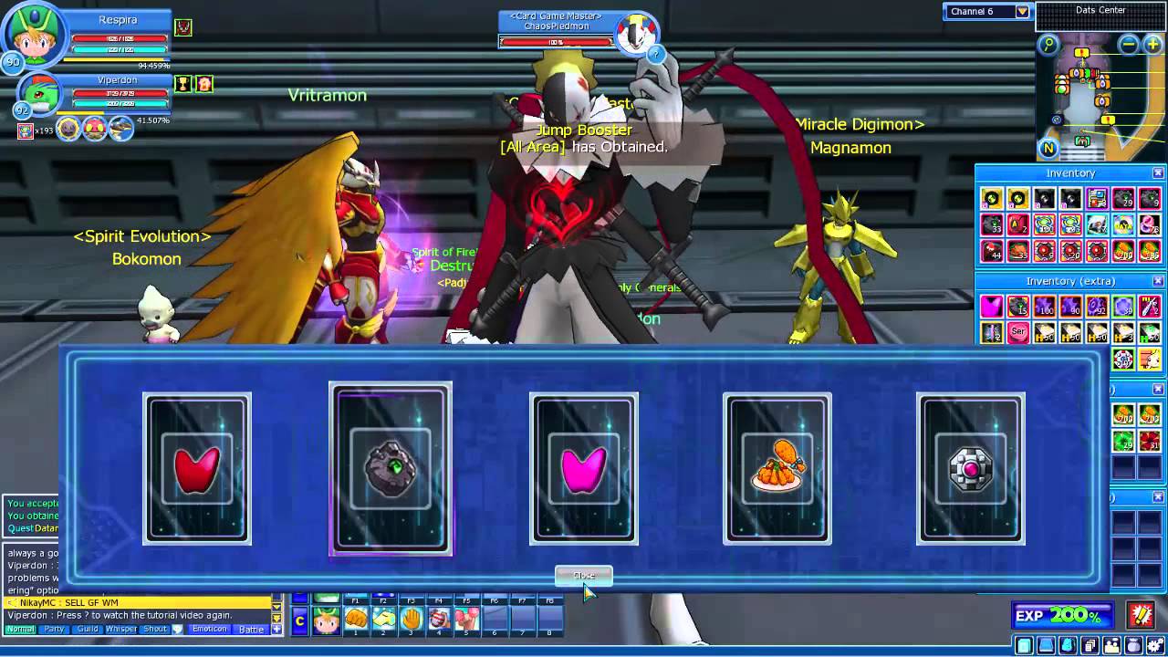 Piedmon Card Game (Day 1) - Digimon Masters Online - YouTube