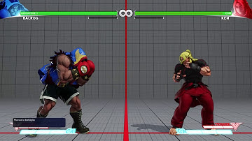 Balrog season 2 buffed combos / EX dash straight / V skill buff