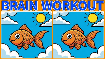 【Spot the difference】💫 Elite Brain Exercise: Find 3 Differences