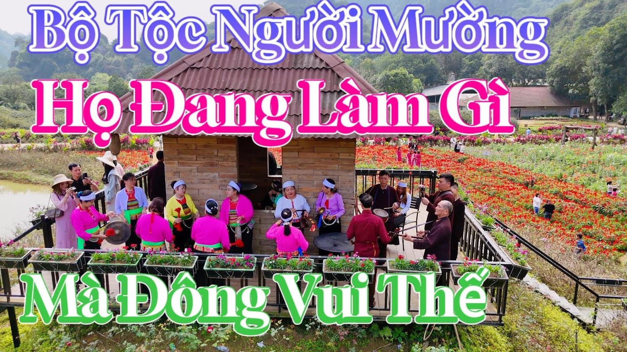 Bộ Tộc Người Mường Đi Du Xuân Ở Khu Du Lịch Thung Nham