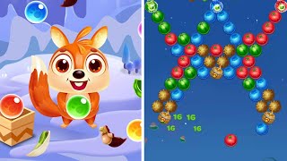 BUBBLE SHOOTER PET MATCH  FULL GAME #53 💪🍇🍉🍓| RELAX GAME FOR DAY | ANDROID/IOS screenshot 5