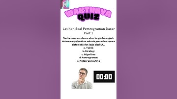 Latihan Soal Pemrograman Dasar Part 1