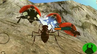 Jogo Simulador de Formiga - Duelo com Várias Joaninha Gigantes - Ant Simulation 3D screenshot 2
