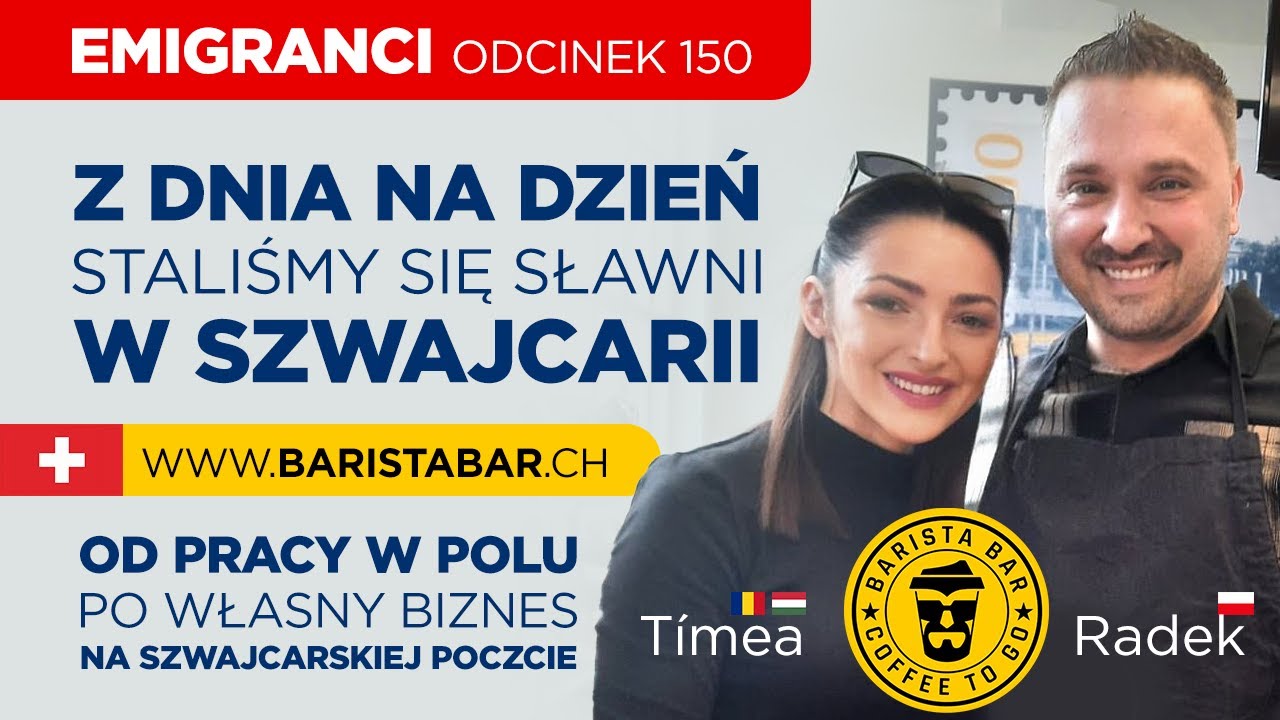 Z dnia na dzień staliśmy się sławni w Szwajcarii. Od pracy w polu po własny biznes w Szwajcarii.