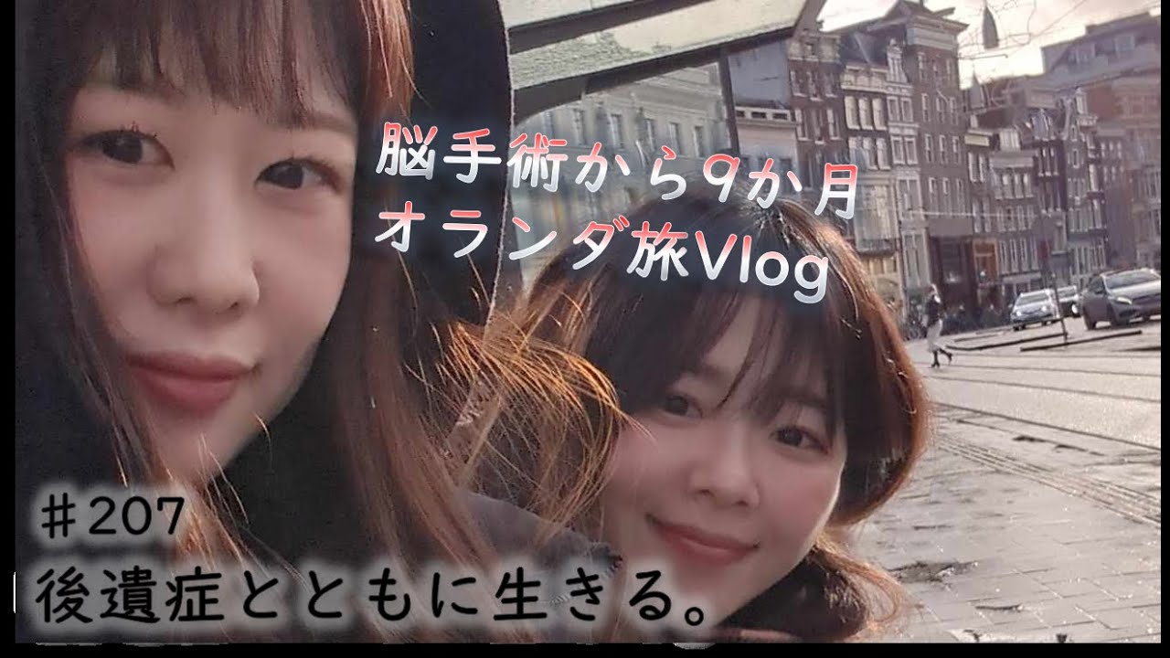 【脳腫瘍】医師から許可が下りたので、一人でオランダ行ってきた🧳🎄