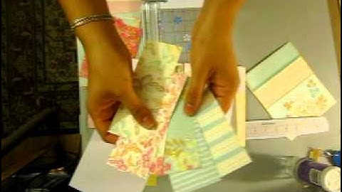 Tutorial File Folder Mini Album 3 of 3