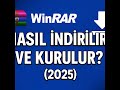 "WinRAR Nasıl İndirilir ve Kurulur? 📂 | Hızlı ve Kolay Anlatım (2025)" 🚀