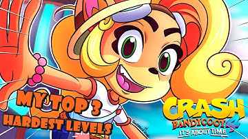 HARDEST LEVELS IN CRASH BANDICOOT 4 IT