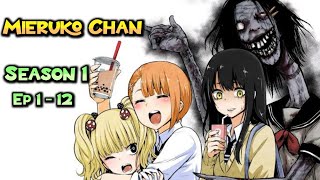 ANIME ECCHI BERKEDOK HOROR?- Mieruko Chan Season 1 Episode 1-12 Dalam 12 Menit
