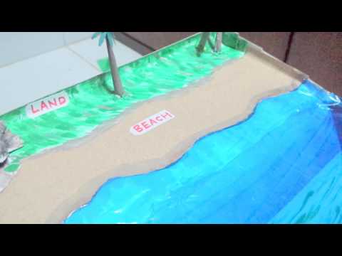 Ocean floor project model