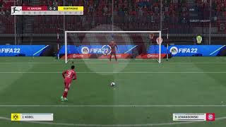 FC Bayern vs Dortmund Penalty Shootout FIFA 22