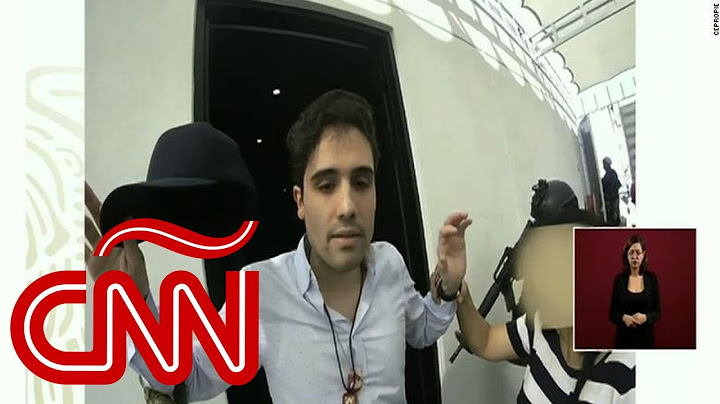 Video de la captura de Ovidio Guzmán