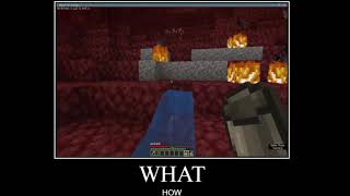 water in nether (sanctuary guardian minecraft meme)