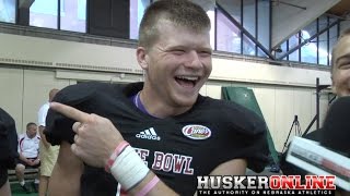 Sam Foltz tribute on Senior Day at Nebraska