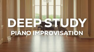 CALM AND SOFT PIANO improvisation music to help you find focus, peace and calm  Deep Study Music