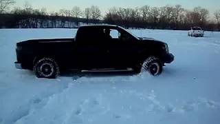 2010 Toyota Tundra Playing In The Snow