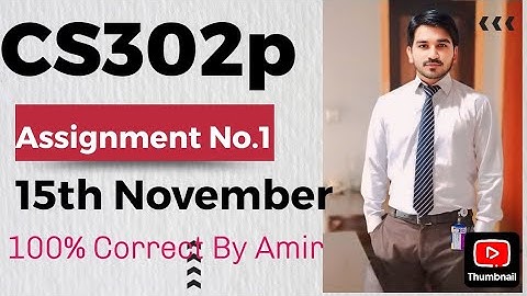 Cs302p Assignment no 1 Solution||cs302 practical fall 2024 assignment 1 Solution By Amir||Digital LD