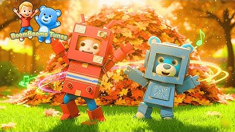 Kartonnen robotdans! | Grappig reparatieliedje voor kinderen 🤖✨