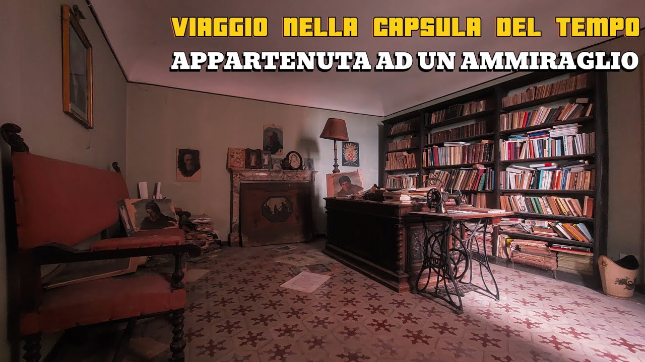 OGNI SINGOLA STANZA DI QUESTA VILLA ABBANDONATA E' CONGELATA NEL TEMPO