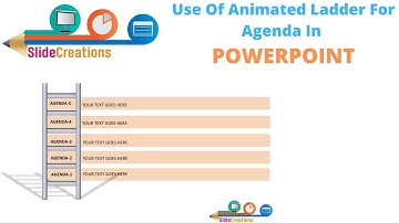 3D LADDER IN POWERPOINT |AGENDA SLIDE | EASY TUTORIAL