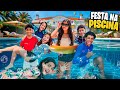 A DAY OF PARTYING AT THE VACATION MANSION POOL WITH LOTS OF FUN 